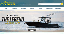 Desktop Screenshot of cotymarine.com